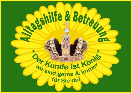 Icon- Alltagshilfe und Alltagsbetreuung, der Kunde ist König, wir sind gerne und immer für Sie da! Icon- Alltagshilfe und Alltagsbetreuung, der Kunde ist König, wir sind gerne und immer für Sie da!